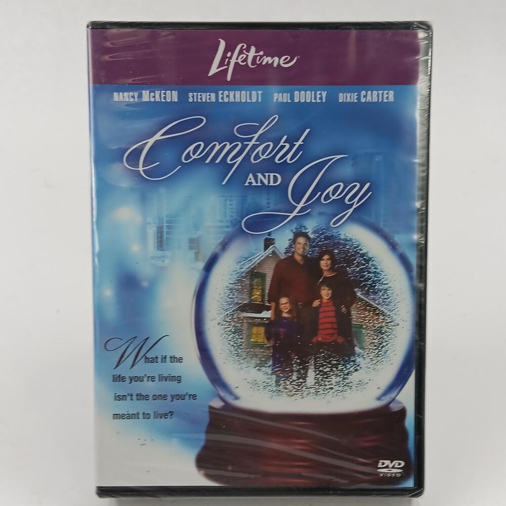 Comfort And Joy DVD Full Screen Nancy McKeon Lifetime Xmas Movie NR New Sealed